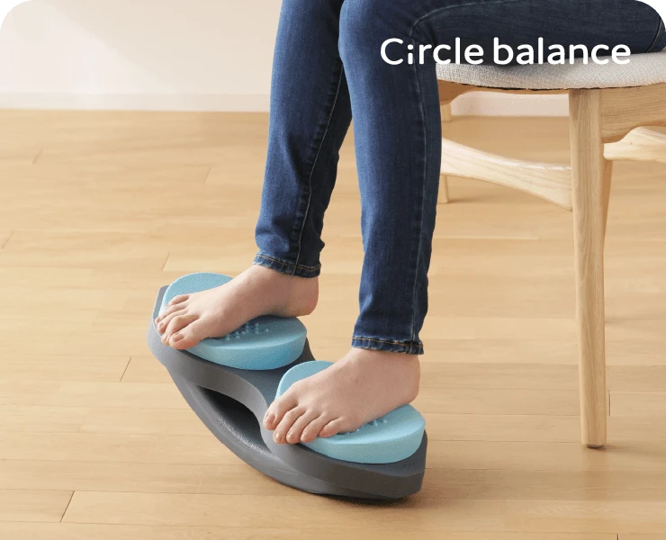 足踏みグッドステッパー 着用イメージ