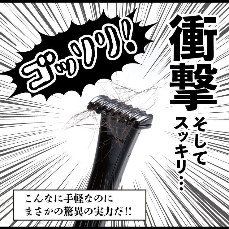 ごっそり　衝撃　そしてスッキリ