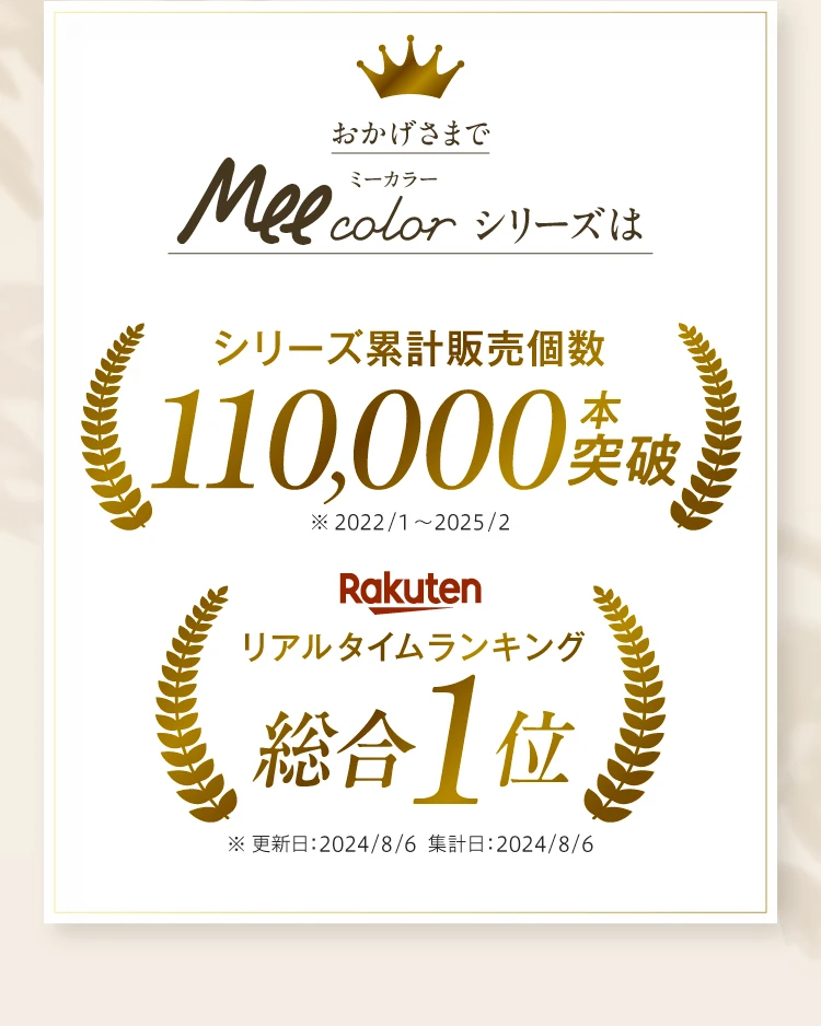 シリーズ累計110万突破、リアルタイムランキング総合1位