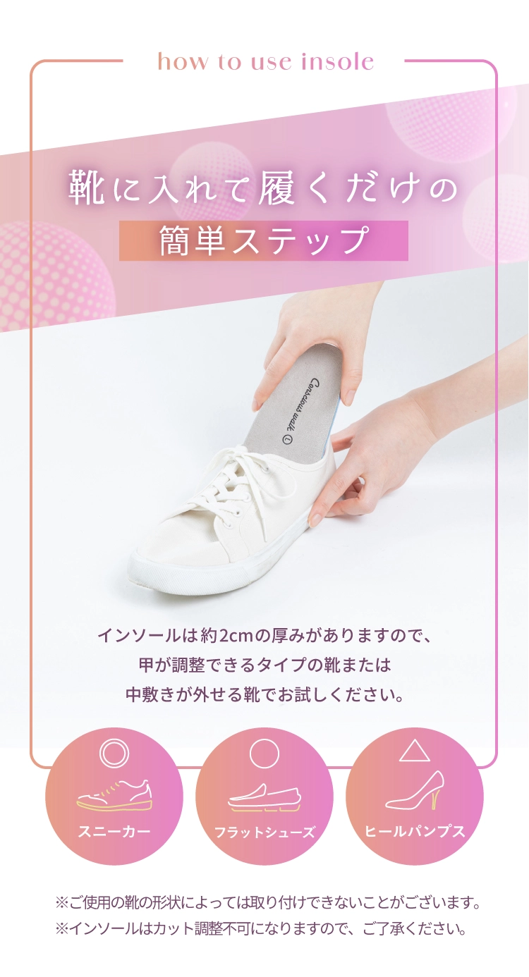 NEOグラ ゲルインソール コンシャスウォーク | amepla