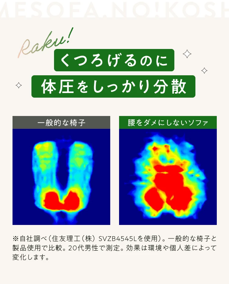 公式】腰をダメにしないソファ JOURNAL STANDARD FURNITURE コラボ