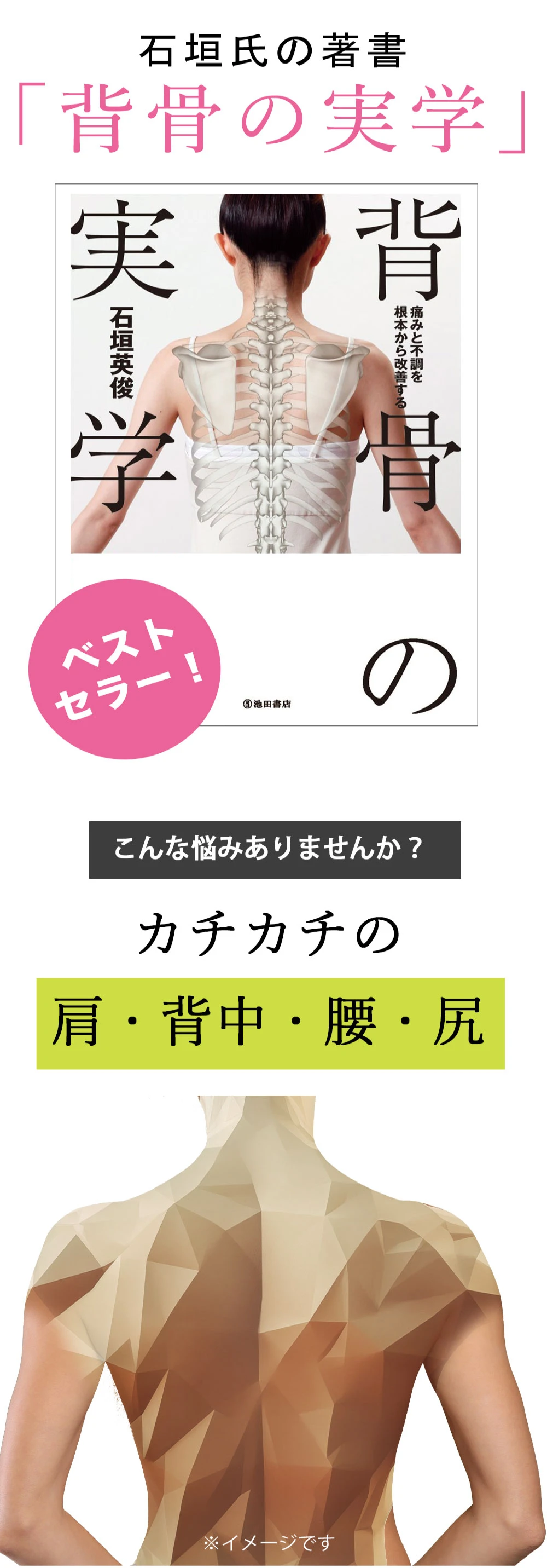 肩・背中・腰・尻のカチカチにお悩みはありませんか