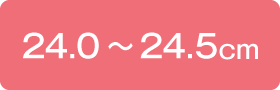24.0〜24.5cm