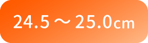 24.5〜25.0cm