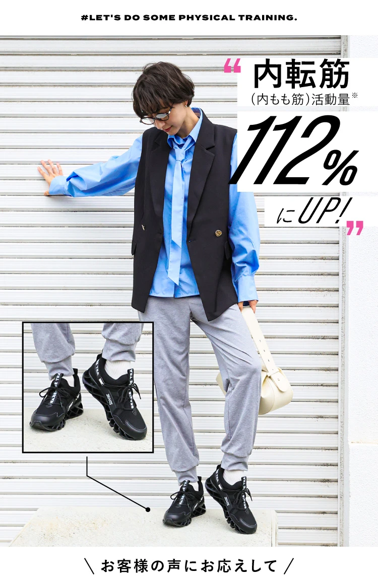 内転筋112％にUP