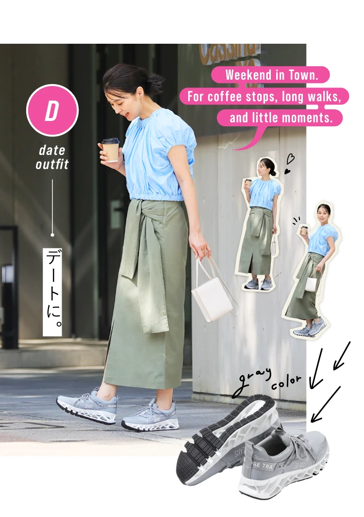 デートに