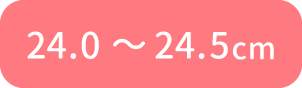 24.0〜24.5cm
