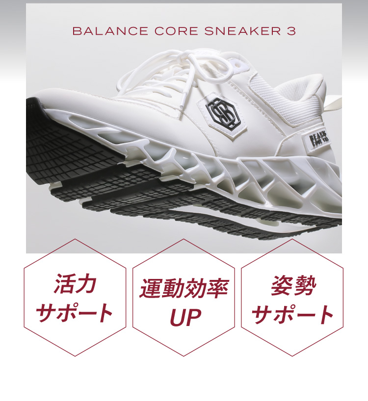 活力サポート運動効率UP姿勢サポート