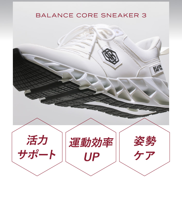 活力サポート 運動効率UP 姿勢ケア