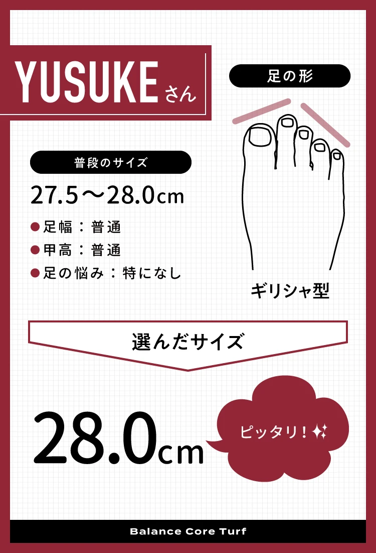 27.5cm～28.0cm