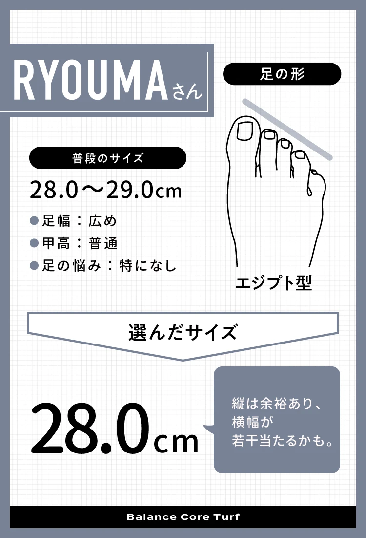 28.0cm～29.0cm