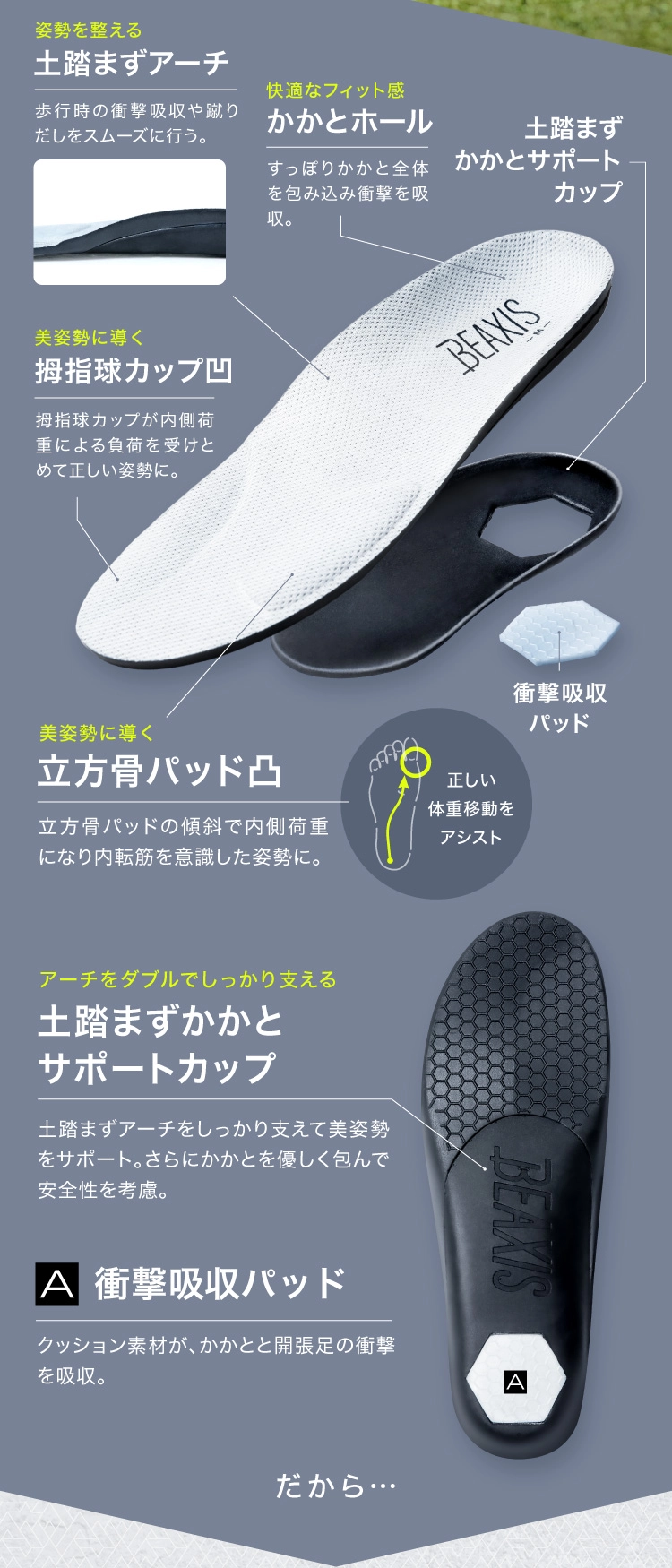 インソール紹介
