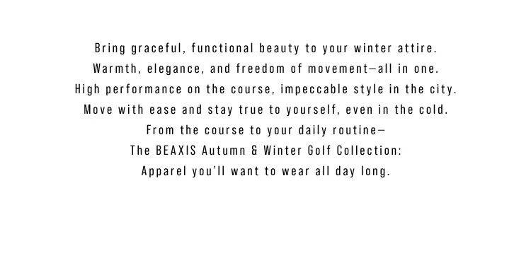 BEAXIS 2026 AW collection