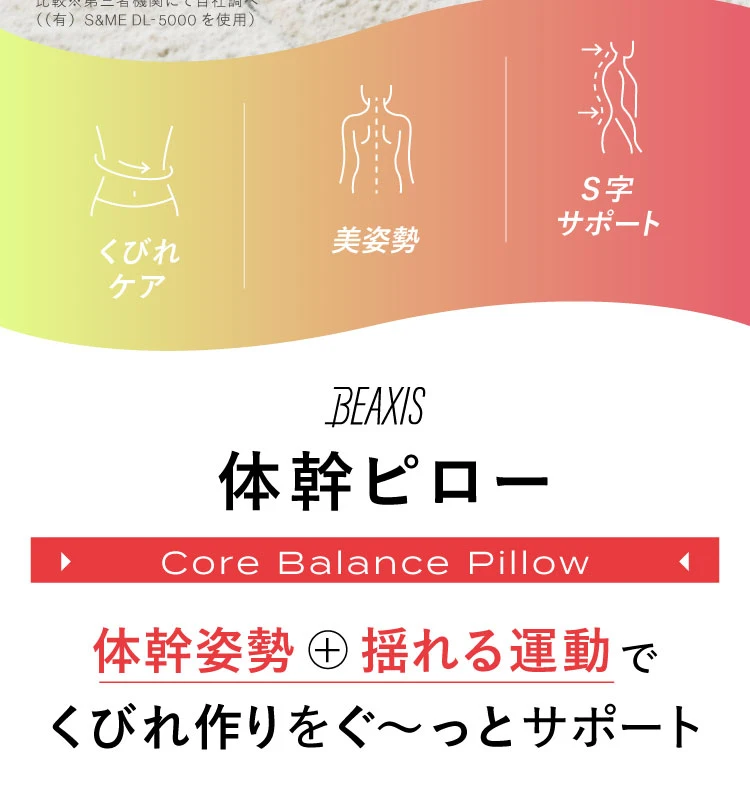 体幹ピロー BEAXIS(ビーアクシス) | amepla
