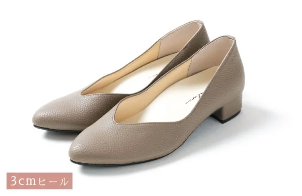 Foot Care Pumps 3cmヒール 斜め正面