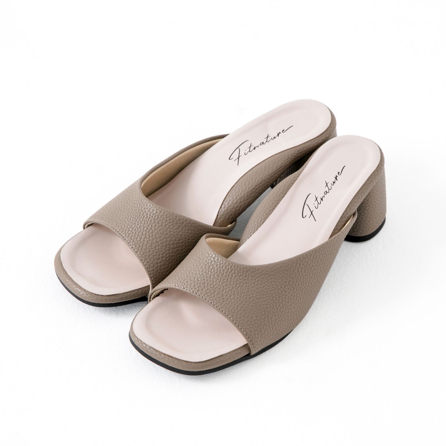 Foot Care Mule　Etoupe 斜め前面