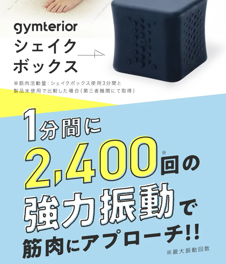gymterior シェイクボックス 太ももキュッ！挟むだけの下半身エクササイズ gymterior シェイクボックス 太ももキュッ！挟むだけの下半身エクササイズ