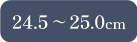 24.5〜25.0cm