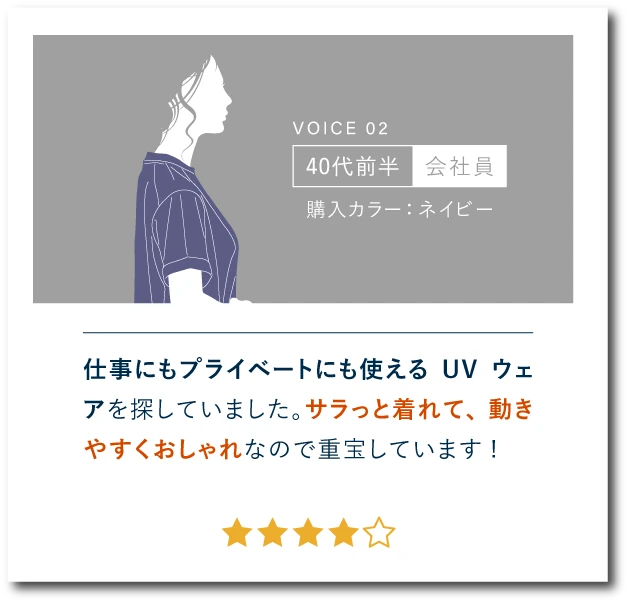 着けているのを忘れます！