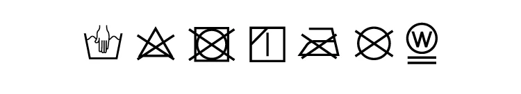洗濯表記
