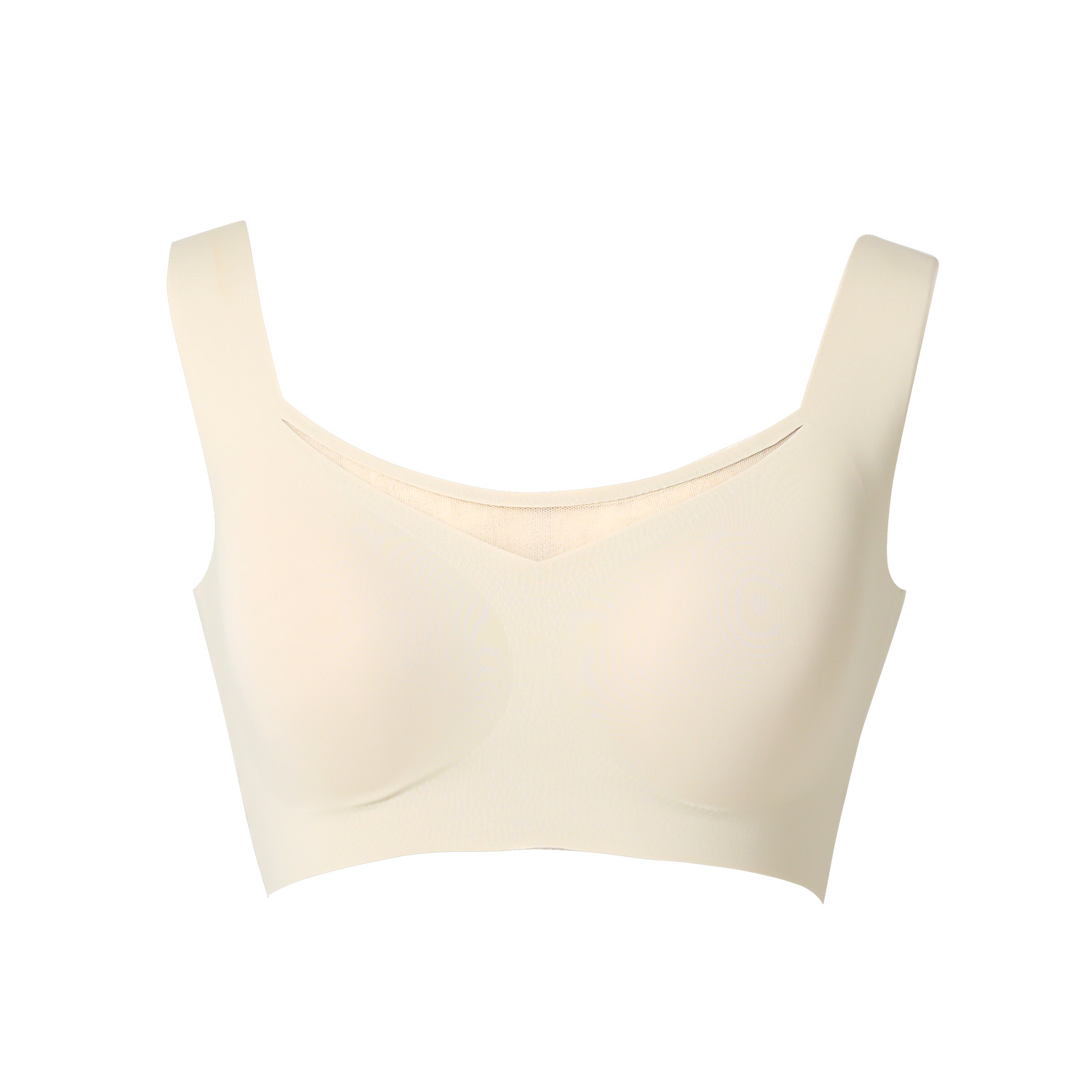 リカバリーストレッチブラ／ベージュ