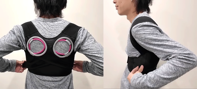 使用 横 後ろ イメージgif