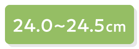 24.0〜24.5cm