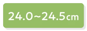 24.0〜24.5cm