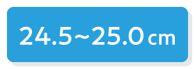 24.5〜25.0cm