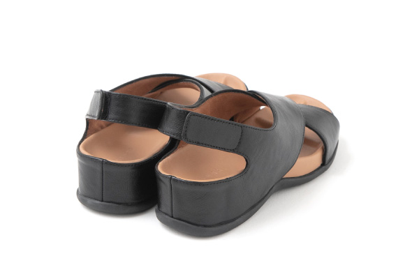 整体サンダル（クロスタイプ） 斜め背面