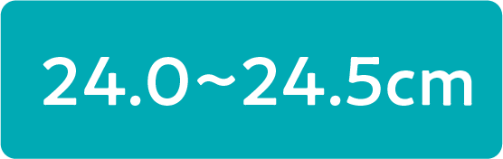 24.0～24.5cm