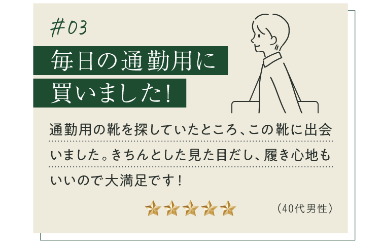 毎日の通勤用に買いました！