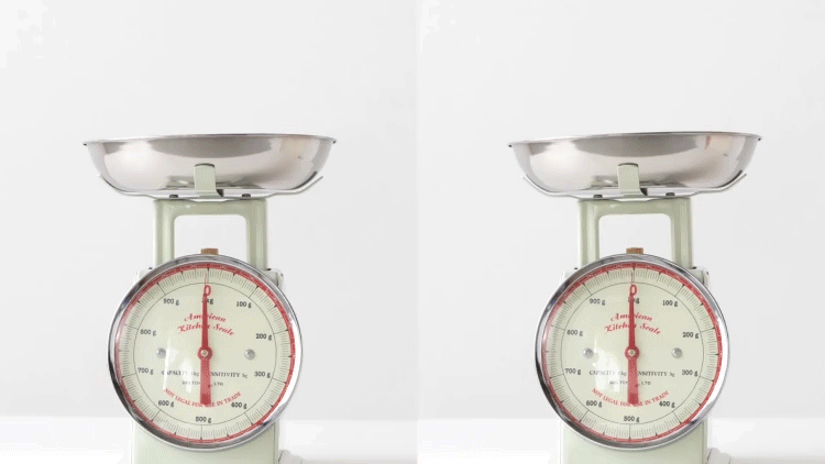 整体スニーカー2 重さイメージgif