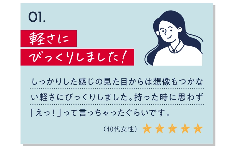 気軽さにびっくりしました
