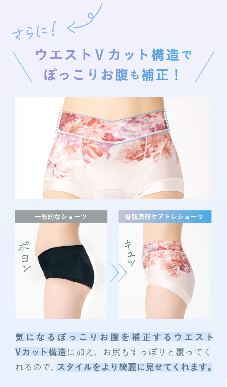 公式】骨盤底筋ケアトレショーツ sara24(サラニーヨン) | amepla