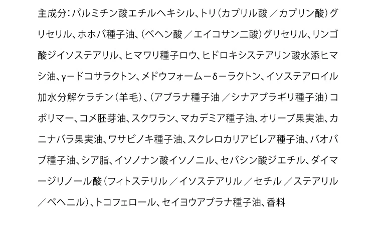 成分説明