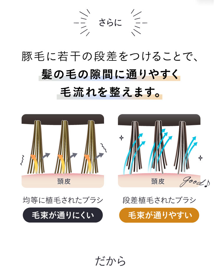 シルクケアブラシ strainia (ストレーニア) | amepla