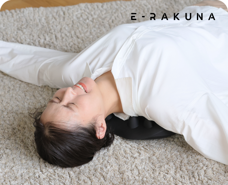 肩甲骨はがしピローPRO 着用イメージ