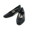 カラー整体パンプス ローヒール(ブラック)