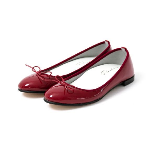 Fit Foot Ballet ラウンドトゥ(レッド)