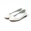 Fit Foot Ballet ラウンドトゥ(ホワイト)