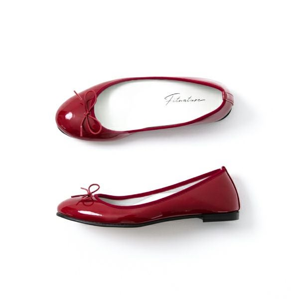 Fit Foot Ballet ラウンドトゥ 上面・側面