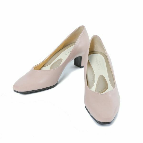 カラー整体パンプス 5cmヒール（ピンクベージュ）