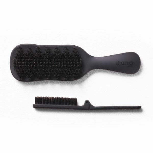 ケアストレートブラシ＋ポイントストレートブラシ セット strainia