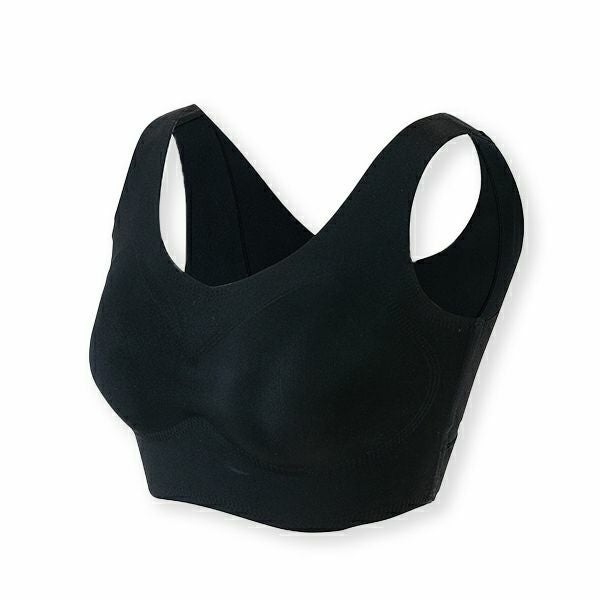 ストレッチ感覚ナイトブラ（ブラック）