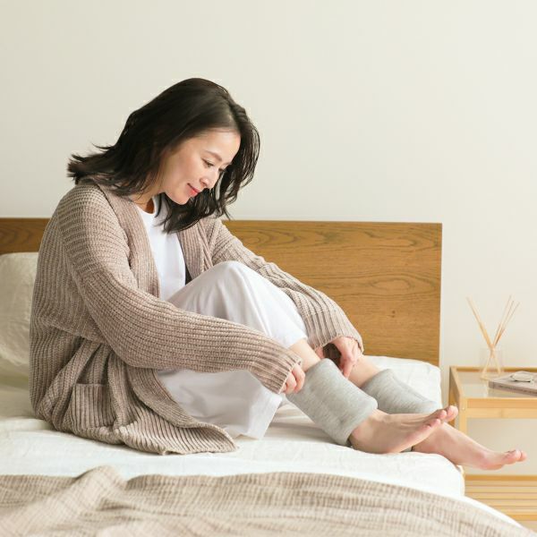 足首こたつウォーマー 着用画像02