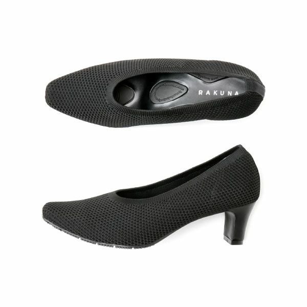 整体ニットパンプス RAKUNA(ラクナ) 5.5cmヒール | amepla