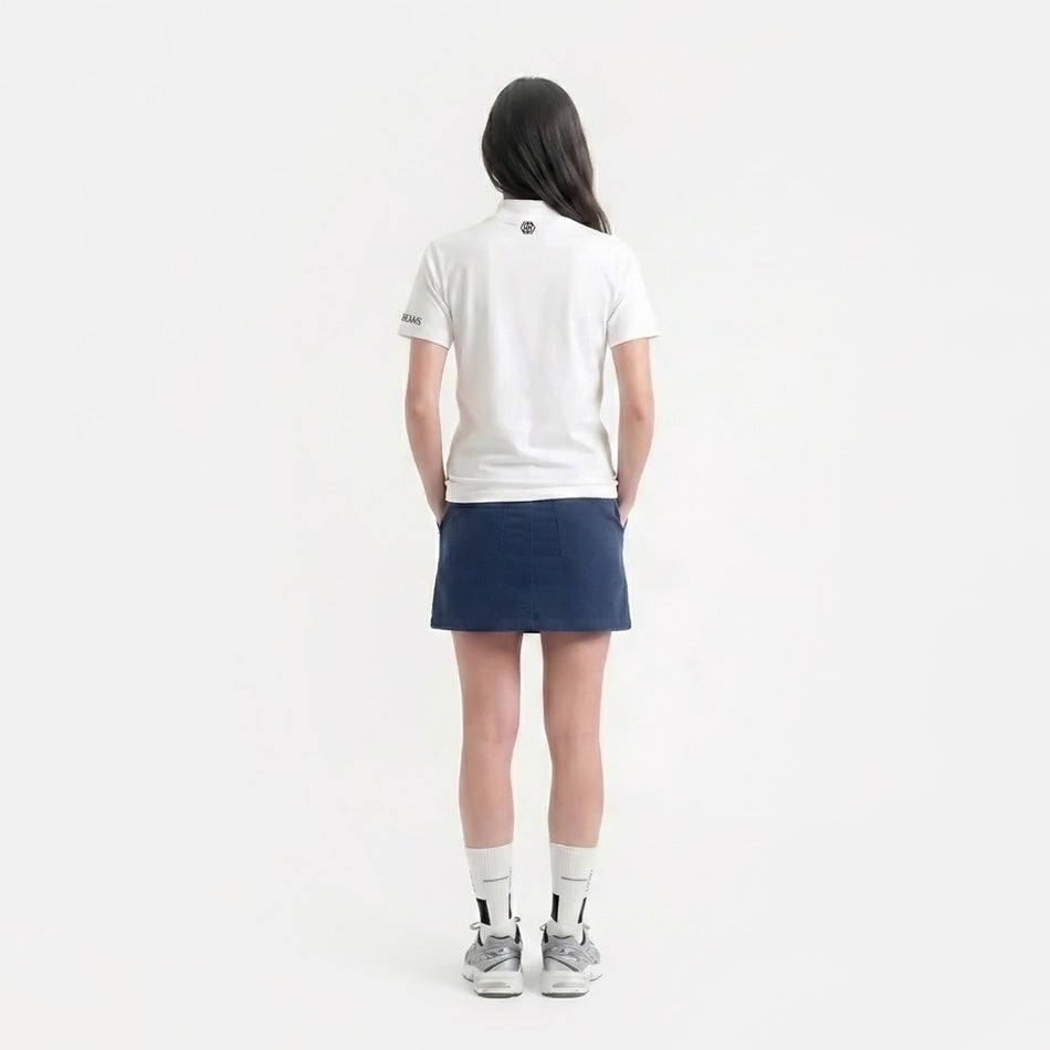 超美☆ BEAXIS ビーアクシス ゴルフ モックネック シャツ 半袖 ウエア モックネックカラーTシャツ BEAXIS(ビーアクシス) | amepla