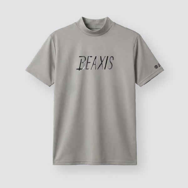 BEAXIS サックスブルー LLサイズ ラウンドネックTシャツ モックネックカラーTシャツ BEAXIS(ビーアクシス) | amepla