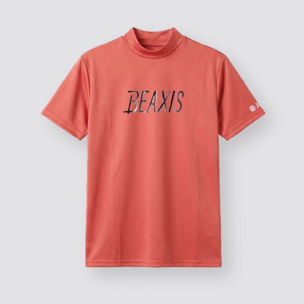 BEAXIS サックスブルー LLサイズ ラウンドネックTシャツ モックネックカラーTシャツ BEAXIS(ビーアクシス) | amepla